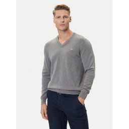 Gant Пуловер 8030562 Сив Regular Fit