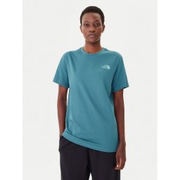 The North Face Тишърт Redbox NF0A87NK Син Relaxed Fit