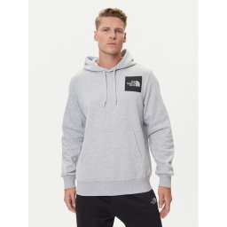 The North Face Суитшърт Fine NF0A89EU Сив Regular Fit