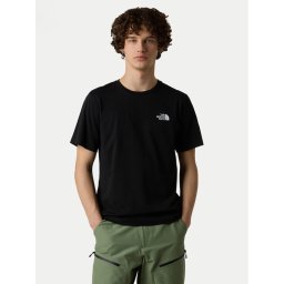 The North Face Тишърт Vertical NF0A8EE7 Черен Regular Fit