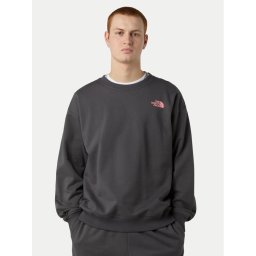 The North Face Суитшърт Expedition Celebration NF0A8E3G Сив Relaxed Fit