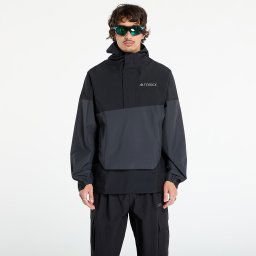 Яке adidas Terrex Xploric 2.5L Climaproof Anorak Black/ Semi Impact Orange L