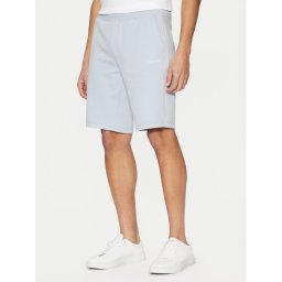 Calvin Klein Спортни шорти Micro Logo K10K111208 Син Regular Fit
