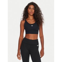 Roxy Спортен сутиен Heart Into It Attitude ERJKT04326 Черен