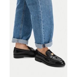 Liu Jo лоуфъри с дебела подметка Preppy 01 SF5129 PX362 Черен
