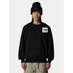 The North Face Суитшърт Fine NF0A89EV Черен Regular Fit