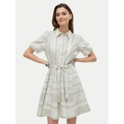 Vero Moda Рокля тип риза Dicthe 10303728 Бежов Regular Fit