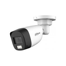 HAC-HFW1500TLM-IL-A-0360B-S2 - 5MP, 3.6mm, LED, 40m, външен монтаж, булет HDCVI, FULL COLOR, камера, DAHUA
