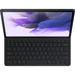Оригинален Калъф с клавиатура за Samsung Galaxy Tab S8 Plus, S7 Plus, S7 FE , Book Keyboard Case, EF-DT730UBE, Черен