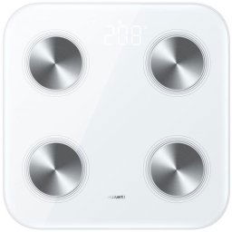 Смарт Кантар Huawei Scale 3, Bluetooth, Бял