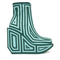 Боти United Nude Wa Bootie Hi 1087993382 Зелен