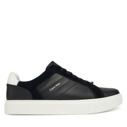 Сникърси Calvin Klein Classic Cupsole Laceup Tape Lth YM0YM01430 Черен