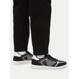EA7 Emporio Armani Сникърси 7X000405 AF19826 MC001 Черен