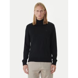 Calvin Klein Поло LV04LD317G Черен Regular Fit