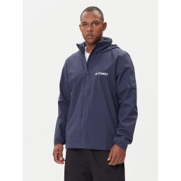 adidas Яке за дъжд Multi Essentials 2L Rain JY0477 Тъмносин Regular Fit