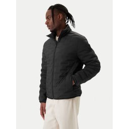 Calvin Klein Пухено яке LV04LD520G Черен Regular Fit