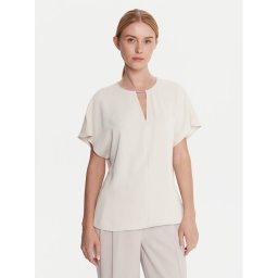 Calvin Klein Блуза LV044C196G Екрю Regular Fit