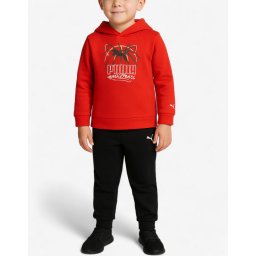 PUMA Minicats Basketball Set Red/Black