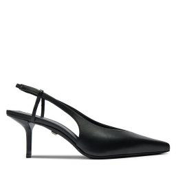 Обувки на ток Max Mara Mmslingcaif 2424526131600 Черен