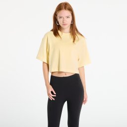 Тениска On Club Boxy Tee Yellow S