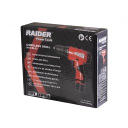 Бормашина акумулаторна 12V 2-ск. 1.5Ah 24Nm RD-CDL33