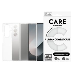 Гръб Care by PanzerGlass за Samsung Galaxy Z Fold 7 / Z Fold 8 Ultra, Flagship Case, Urban Combat, Прозрачен