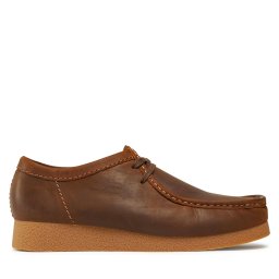 Мокасини Clarks Wallabee Evo 261728197 Кафяв