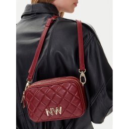 Nine West Дамска чанта CEO-Greenwich-Glam-LX7669 Бордо
