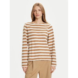 Marc O'Polo Блуза 508 3014 52145 Бежов Relaxed Fit