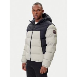 Napapijri Зимно яке A-Molveno NP0A88V2 Сив Regular Fit