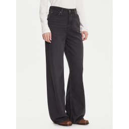 Lee Дънки Stella 112363522 Черен Wide Leg