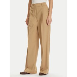 Marc O'Polo Текстилни панталони 508 0062 10135 Бежов Wide Fit