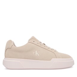 Сникърси Calvin Klein Chunky Cupsole Lace Up Su Ml YW0YW01949 Бежов