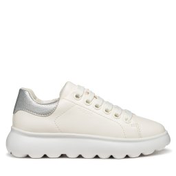 Сникърси Geox J Puffypop J55MRA 000BC C0007 D Бял