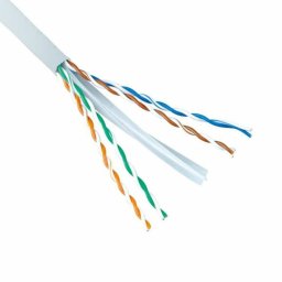Кабел Detech 18410, UTP, Cat 6, 305m, син