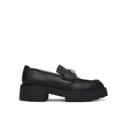 Calvin Klein лоуфъри с дебела подметка Chunky Loafer Lth Hw YW0YW01912 Черен