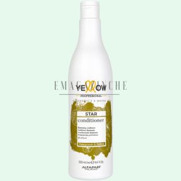 Alfaparf Yellow Балсам за естествен блясък на всеки тип коса 500 мл. Star Illuminating conditioner