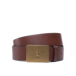 Polo Ralph Lauren Мъжки колан 36Mm Pp Plaque Belt 405691693002 Кафяв
