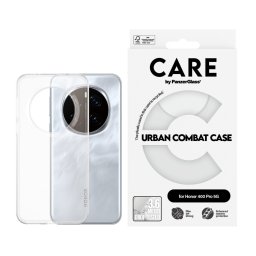 Гръб Care by PanzerGlass за Honor 400 Pro 5G, Flagship Case, Urban Combat, Прозрачен