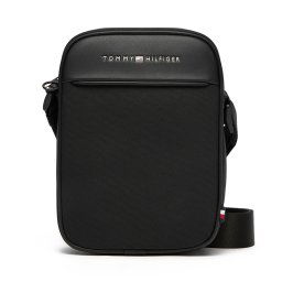 Мъжка чантичка Tommy Hilfiger Th Foundation Mini Reporter AM0AM13624 Черен