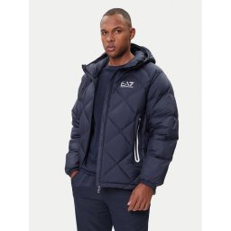 EA7 Emporio Armani Пухено яке 7M001001 AF15923 UB102 Тъмносин Modern Fit
