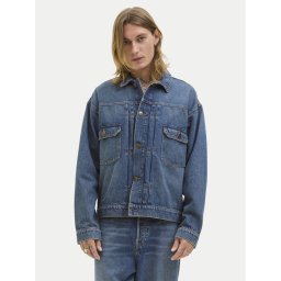 Jack & Jones Дънково яке Miles 12283761 Син Regular Fit