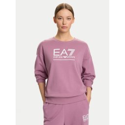 EA7 Emporio Armani Суитшърт 7W000416 AF12473 UA272 Розов Relaxed Fit