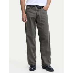 Jack & Jones Дънки Dave Original 12290242 Сив Baggy Fit
