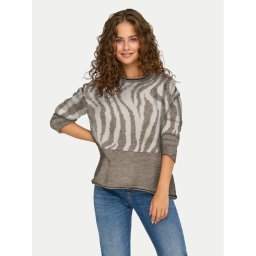 ONLY Пуловер Jade 15294969 Кафяв Regular Fit