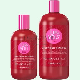 Inebrya Изглаждащ шампоан за твърда и непокорна коса 300/1000 мл. Up to you Liss Shampoo