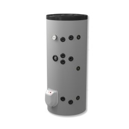 Бойлер Eldom 200 л., стоящ, две паралелни серпентини, неръждаем FV20060IS21