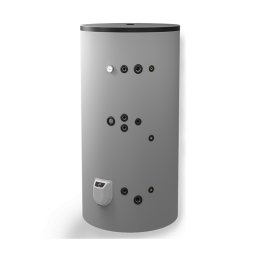 Бойлер Eldom 1000 л., стоящ, две серпентини, емайлиран FV10010FS2