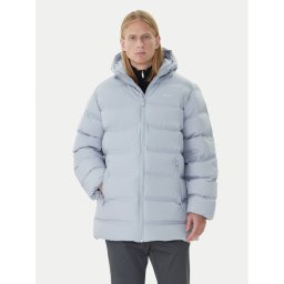 Calvin Klein Пухено яке LV04LD516G Сив Regular Fit