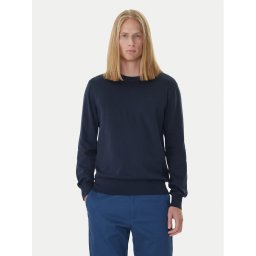 Calvin Klein Пуловер LV040BM343 Тъмносин Regular Fit